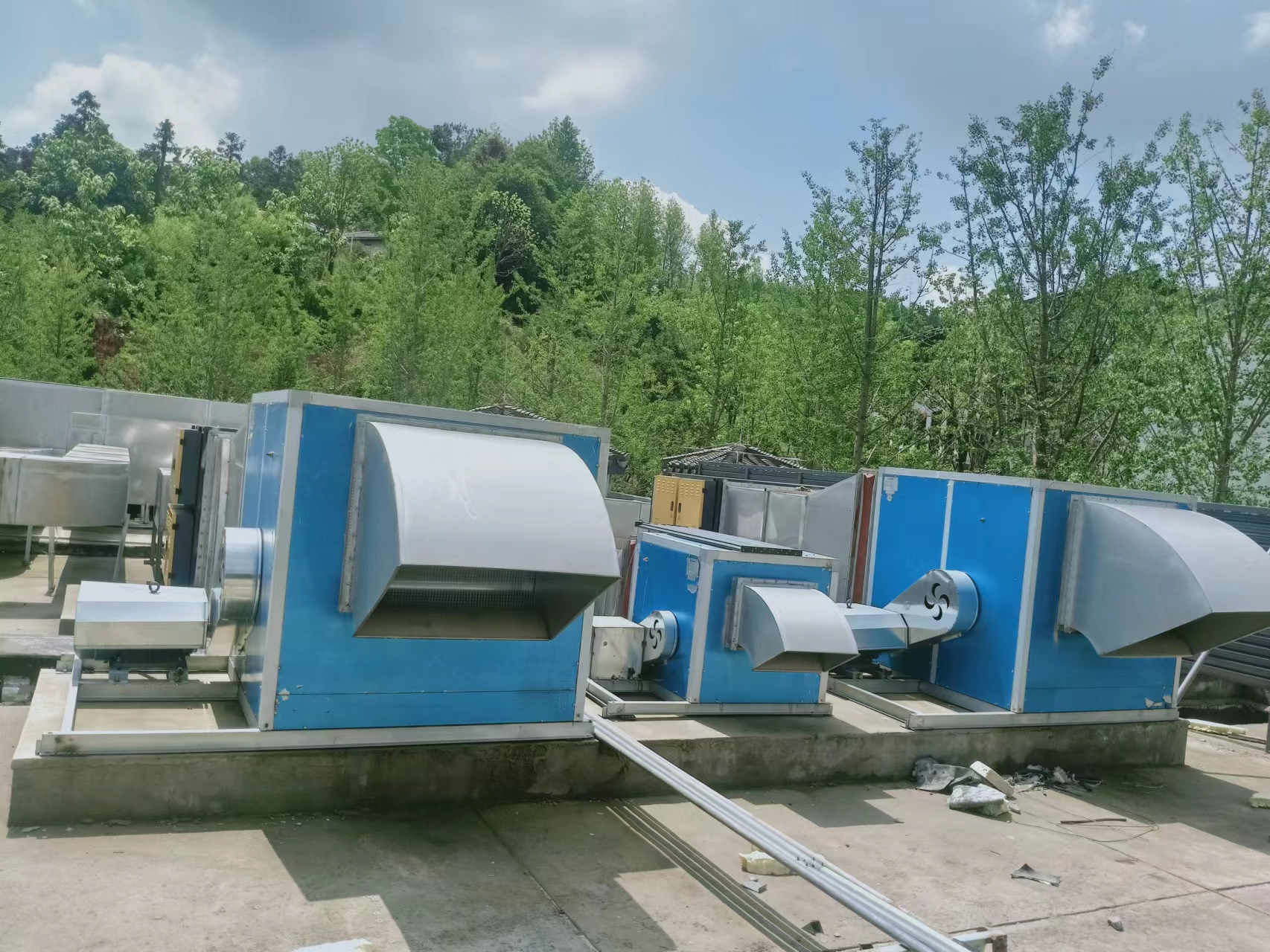 六安聆心谷度假村排煙通風(fēng)凈化項(xiàng)目 